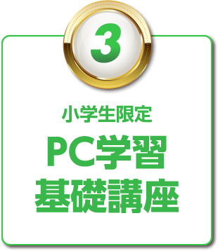 （3）小学生限定 PC学習
